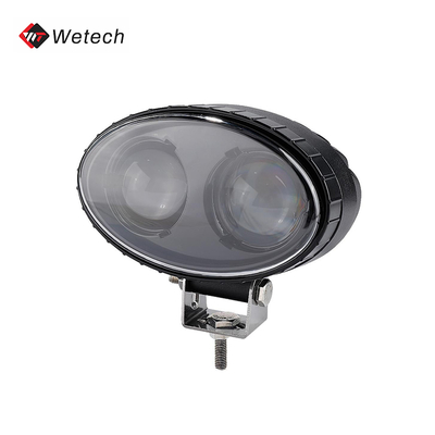 10V - 80V Błękitne światło LED IP67 Światła samochodowe z uchwytem z stali nierdzewnej