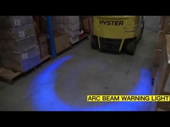 WT-C10330 Światło łukowe wózka widłowego 30W Światła do wózków widłowych 10V - 80V Dla bezpieczeństwa pieszych i strefy wózka widłowego