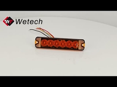 WT-10918 IP67 Światło Stroboskopowe LED do Ciężarówki 18W LED Światła Awaryjne Pojazdów z Funkcją Wzoru Błysku