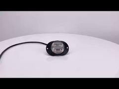 WT-TC10912-1 Światła błyskowe stroboskopowe 12V 24V LED Pomarańczowe światło ostrzegawcze do ciężarówek Naklejka 3m